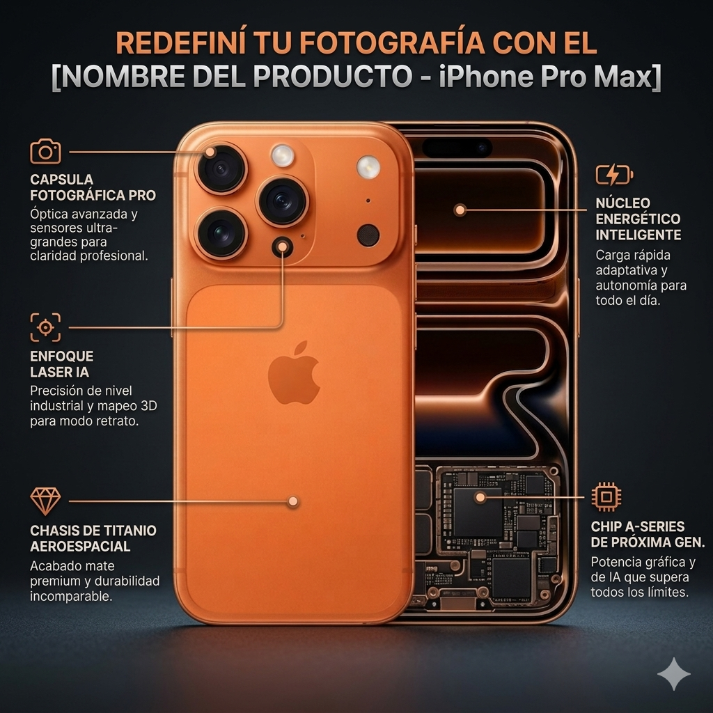 iPhone 17 Pro 256GB (eSIM 🇺🇸) Orange
